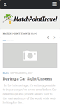 Mobile Screenshot of matchpointtravel.org